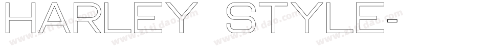Harley Style字体转换